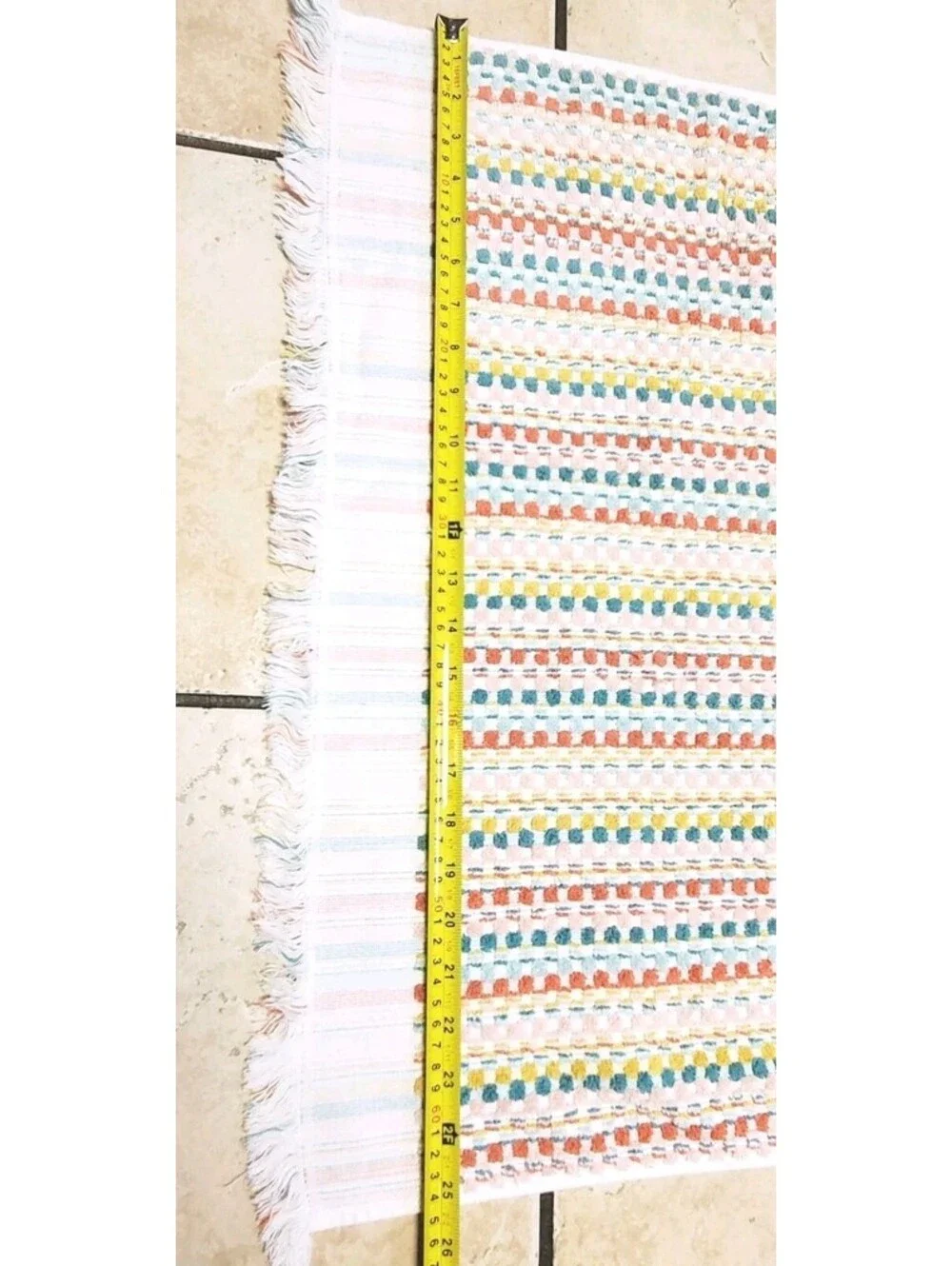 Opalhouse Bath Towel Coral Multi 100% Cotton 51
